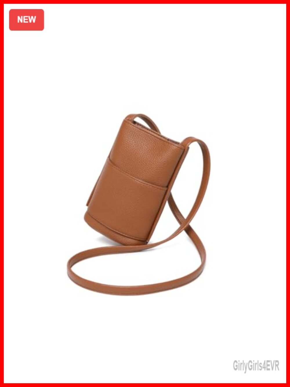 Small PU Leather Crossbody Purse Mini Bag Women Everyday Travel